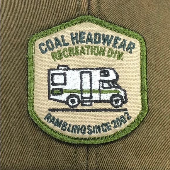 Distressed Coal RV Camouflage SnapBack Hat - Picture 3 of 11